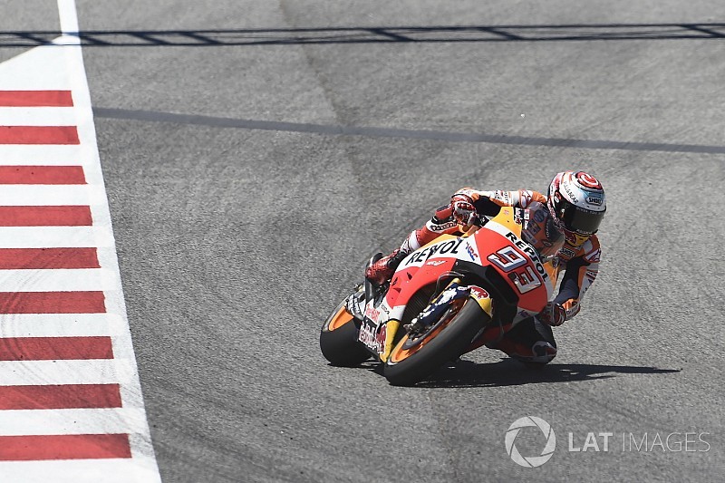 Márquez satisfait du pneu symétrique fourni par Michelin