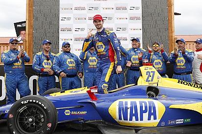Mid-Ohio IndyCar: Rossi iki pit stop stratejisiyle kazandı