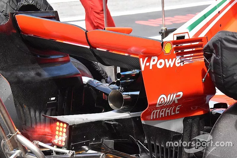 Ferrari SF71H rear