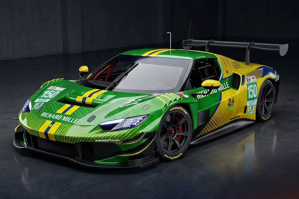#150 Richard Mille AF Corse, Ferrari 296 GT3 EVO livery for Le Mans 24h