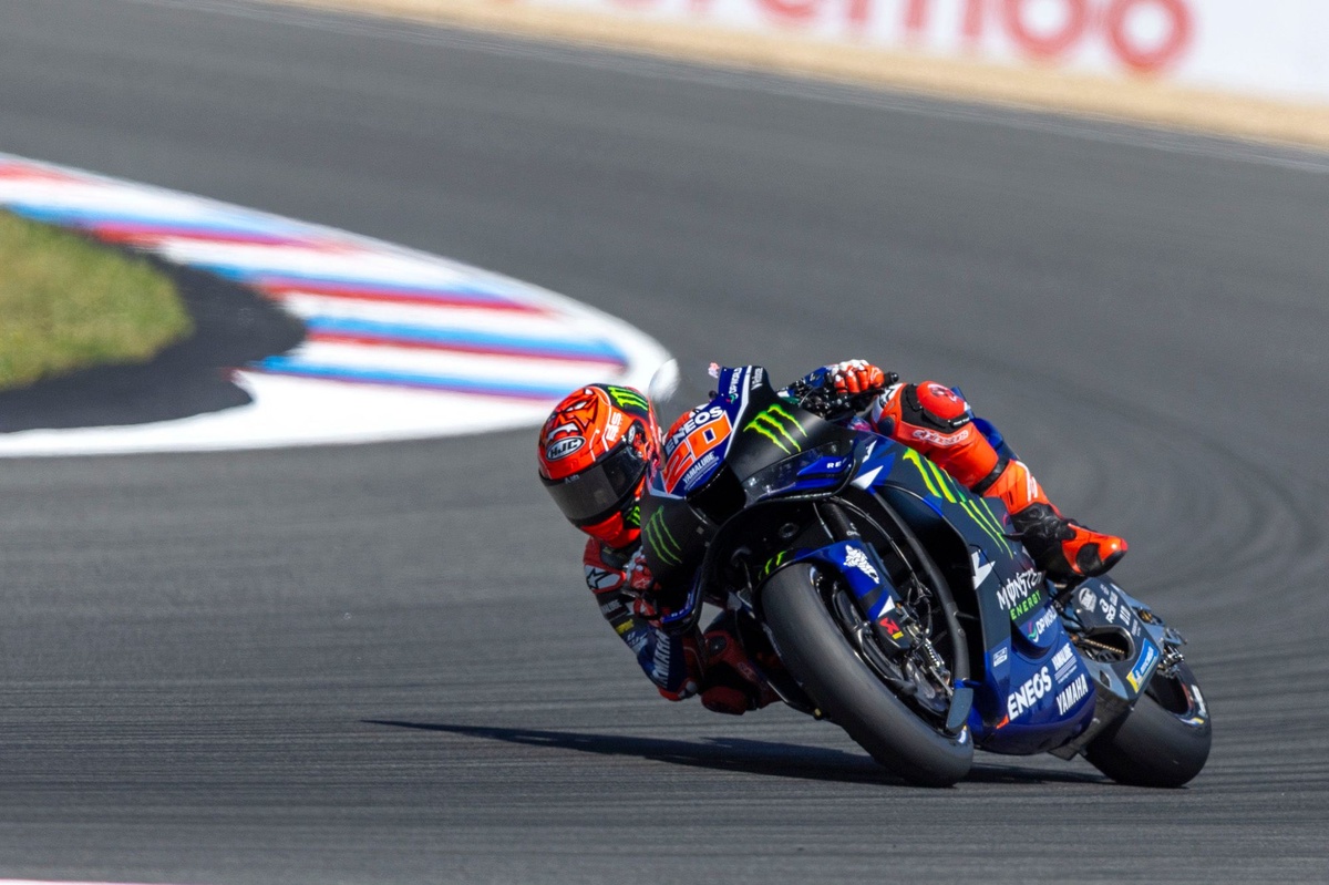Quartararo piégé par sa Yamaha : "On ne ressent jamais vraiment cette limite"