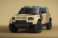 Defender desvela su coche para el Dakar 2026, que pilotará Peterhansel