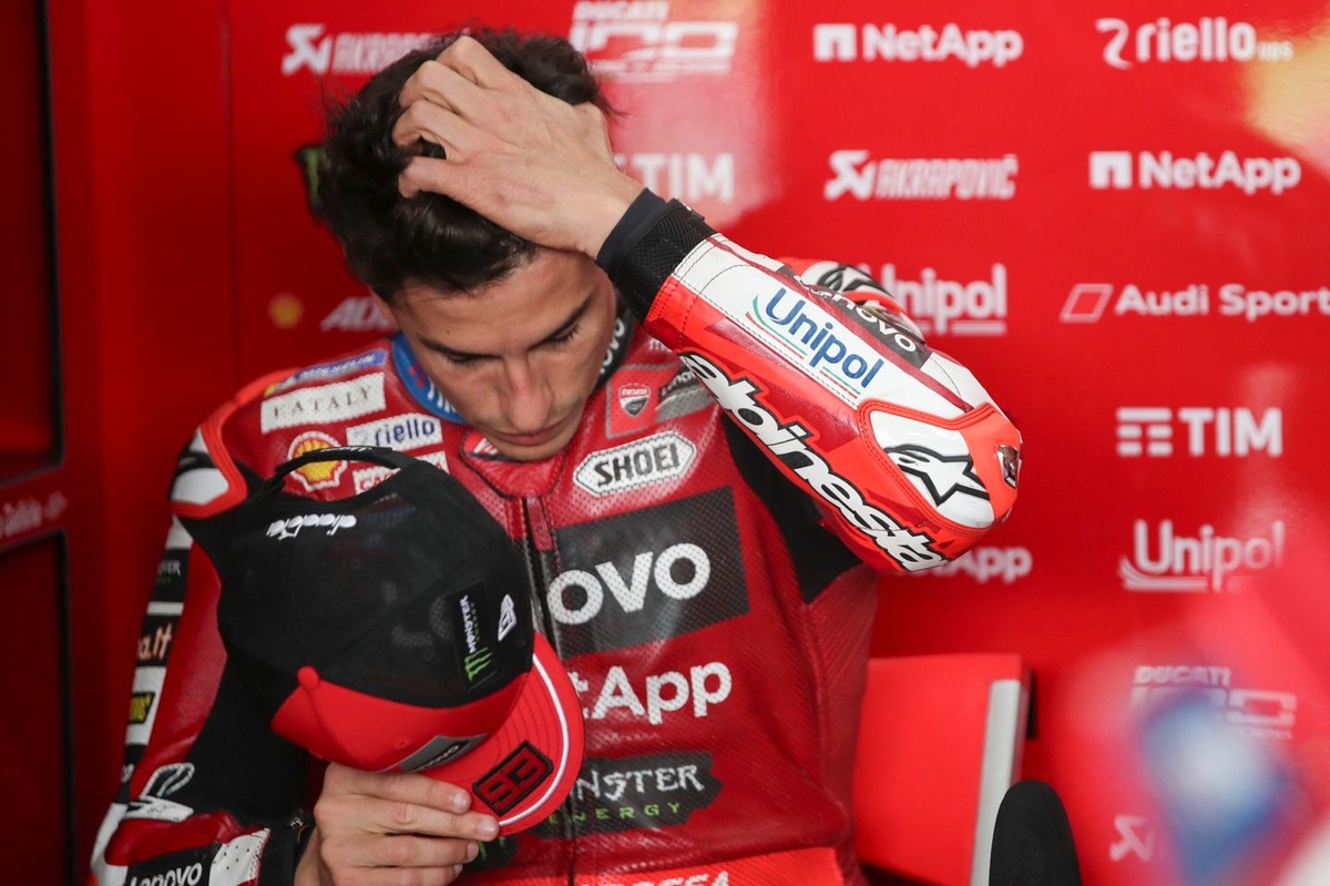 VÍDEO: Marc Márquez sofre forte queda no TL1 do GP dos EUA de MotoGP
