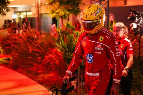 La debacle de Ferrari F1 en Qatar deja sin palabras a Hamilton y Leclerc