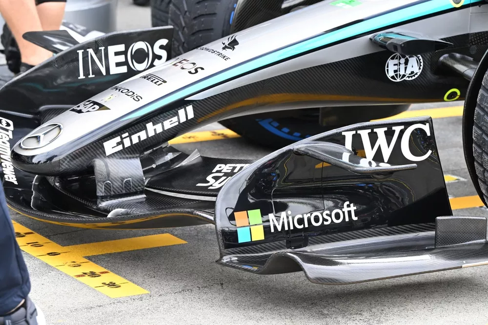 Mercedes W17, dettaglio tecnico