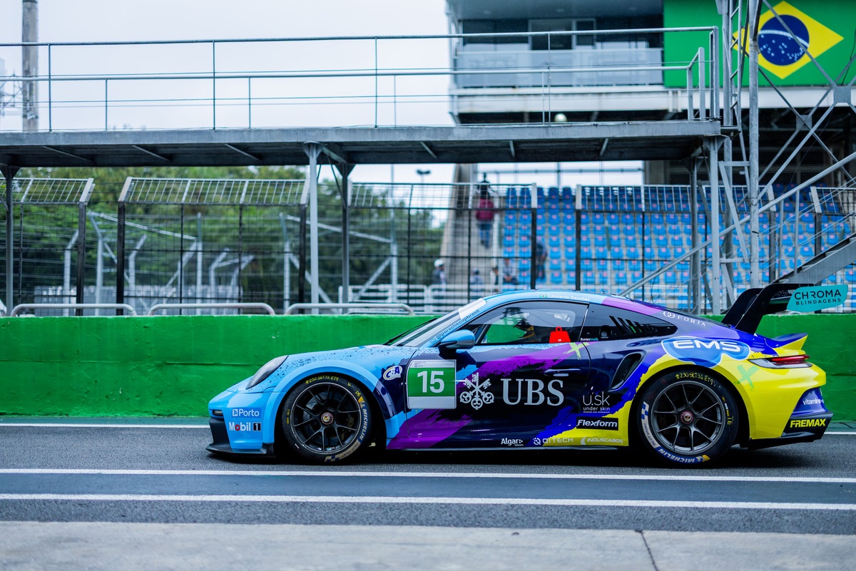 Sanchez mata saudade de seu Porsche na pré-temporada da Carrera Cup