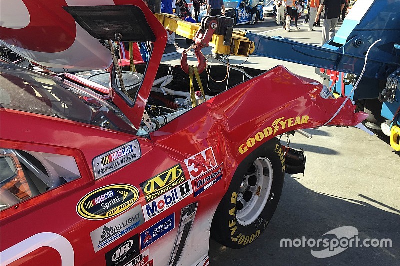 Larson calls Allmendinger incident