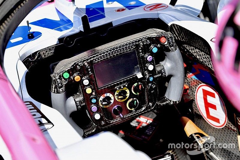 Volante del Force India VJM11