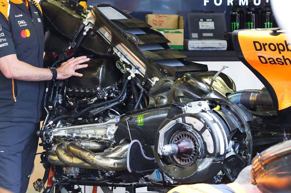 Radiador del McLaren MCL39