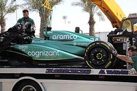 Aston Martin causa la primera bandera roja de la F1 en Bahréin