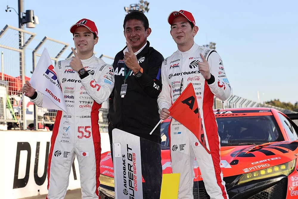 Hideki Mutoh, Iori Kimura, Aguri Suzuki, #55 ARTA NSX GT3