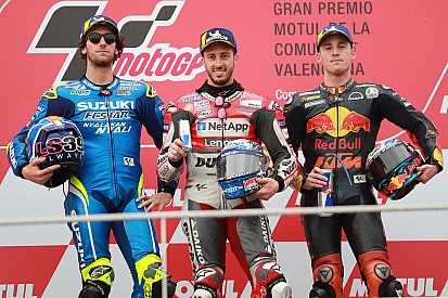 Valencia GP: Dovizioso wins chaotic race, KTM scores first podium