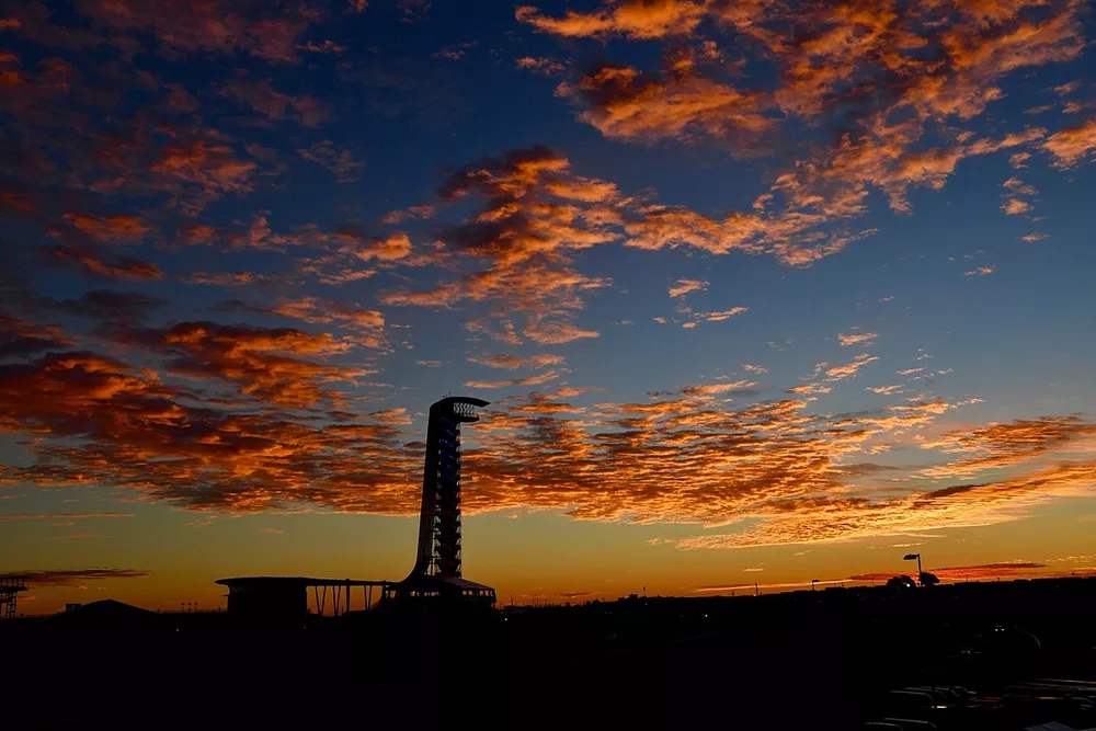 Viewing Tower and sunrise 