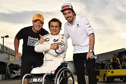 Wie Alex Zanardi Fernando Alonso die Show stahl