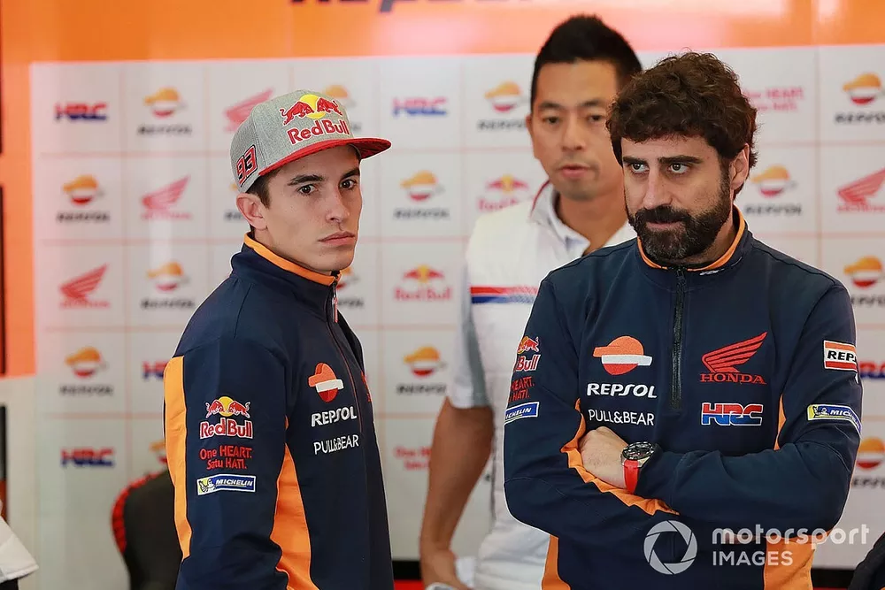 Marc M&aacute;rquez, Repsol Honda Team, Santi Hern&aacute;ndez, Repsol Honda Team