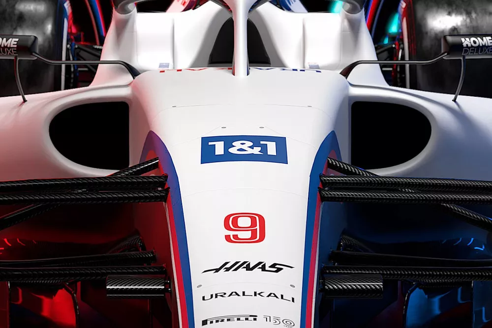 Haas VF-22 detail
