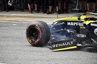 Hulkenberg sale desde el pitlane en España