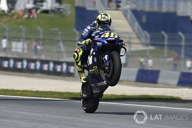 Finis keenam, Rossi nikmati balapan