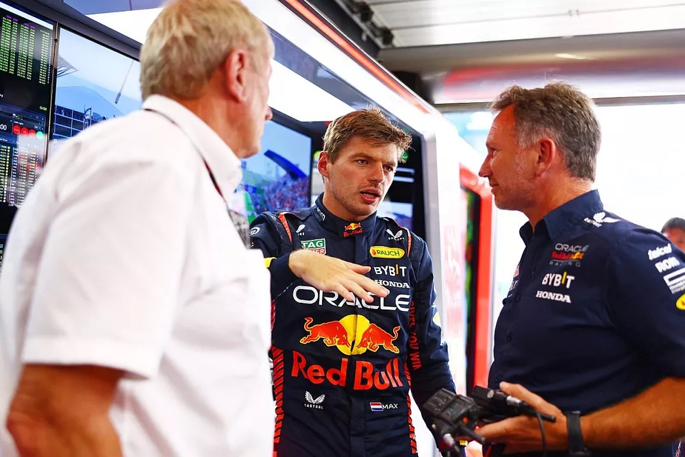 Max Verstappen, Red Bull Racing, Christian Horner, Team Principal, Red Bull Racing