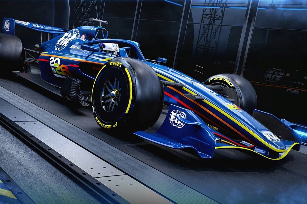 Concepto de coche de la Fórmula 1 de 2026