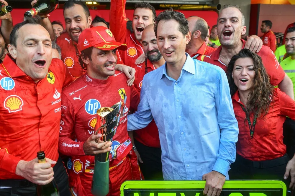 John Elkann, Ferrari, Carlos Sainz, Scuderia Ferrari