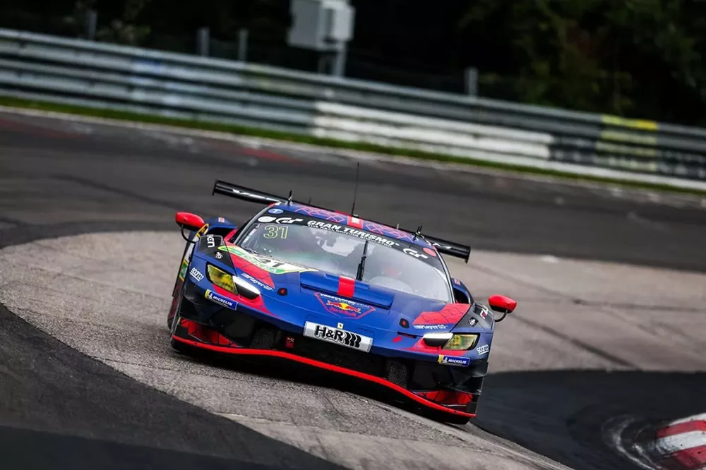 #31 Emil Frey Racing, Ferrari 296 GT3: Max Verstappen, Chris Lulham
