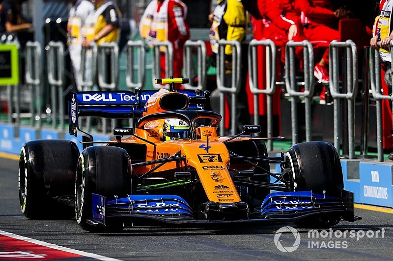 McLaren: Norris multato di 5000 euro per unsafe release nel corso delle Libere 3