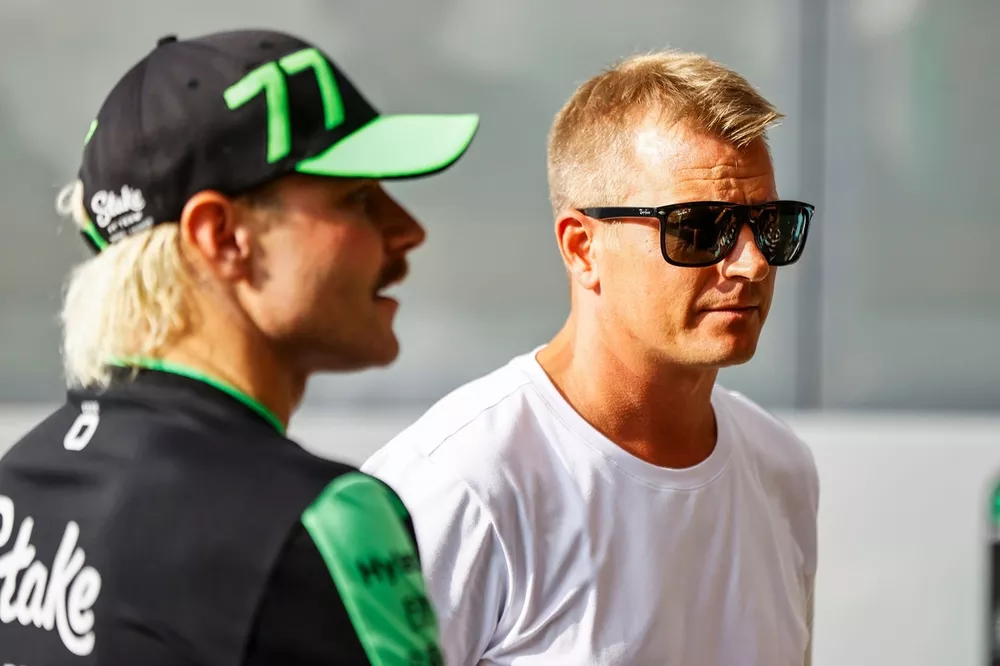 Kimi Raikkonen y Valtteri Bottas, Stake F1 Team KICK Sauber 