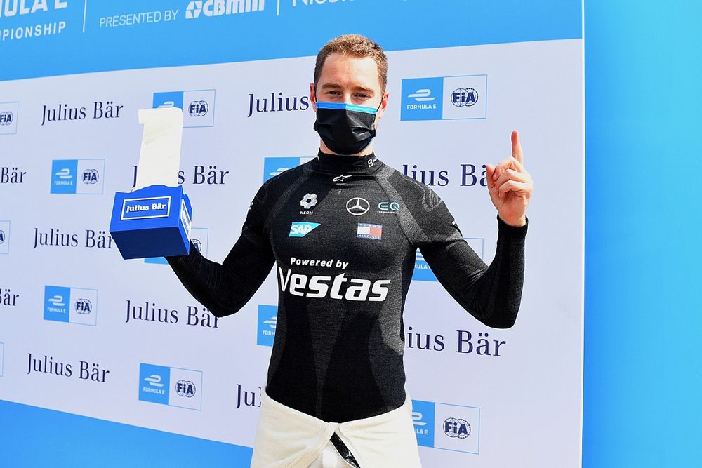 Pole man Stoffel Vandoorne, Mercedes-Benz EQ