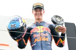 Valentín Perrone va por más en Moto3: "Quiero ganar este año"