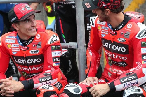 "Marc Márquez no tuvo rival este año", admite Bagnaia
