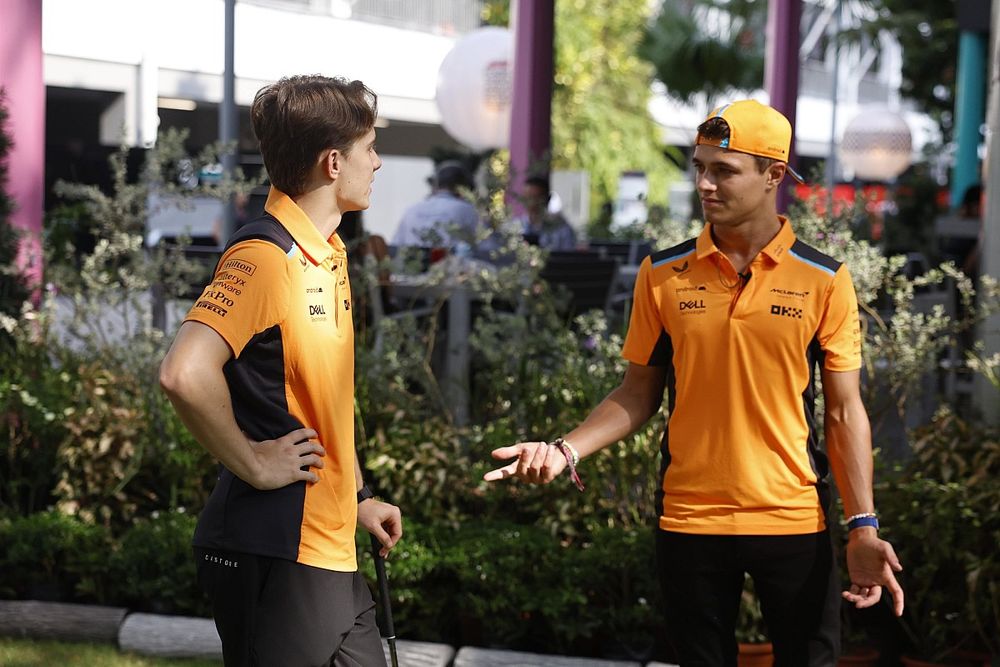 Oscar Piastri, McLaren, Lando Norris, McLaren 