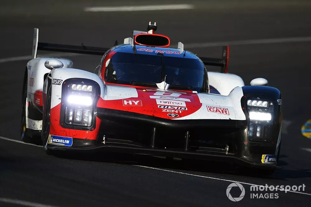 #8 Toyota Gazoo Racing Toyota GR010 Hybrid of Sebastien Buemi, Brendon Hartley, Ryo Hirakawa