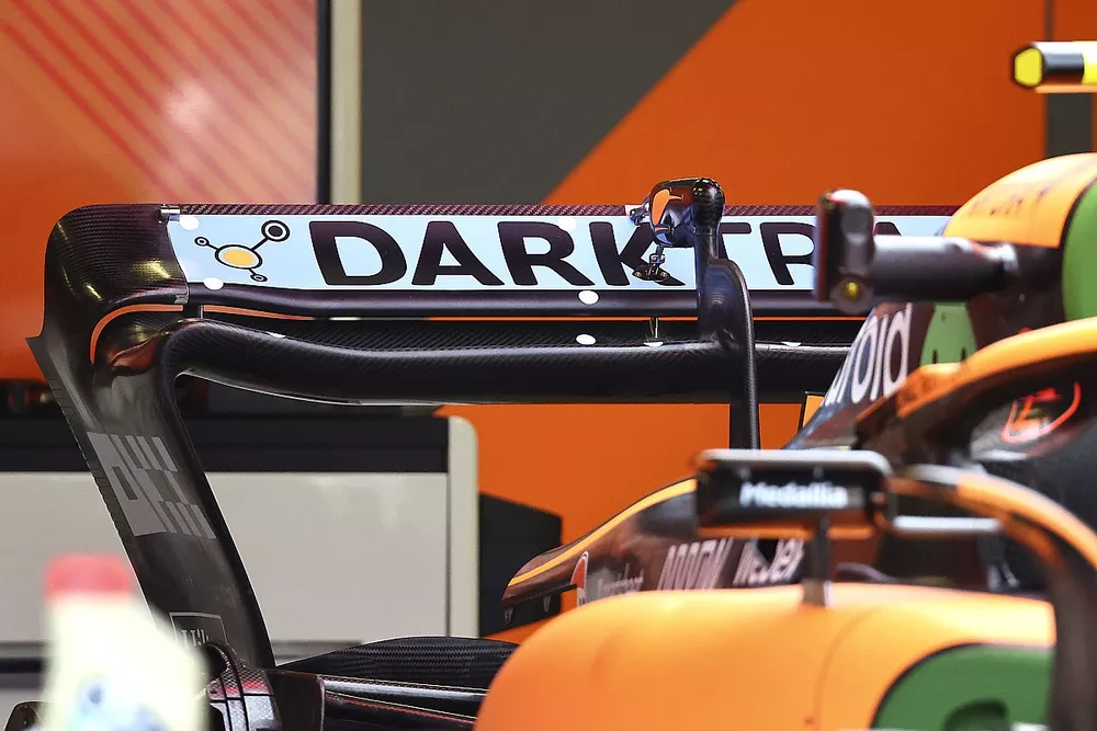 McLaren MCL36 rear wing 