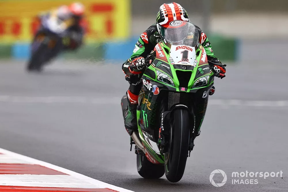 Jonathan Rea, Kawasaki Racing Team, Loris Baz, Ten Kate Racing Yamaha