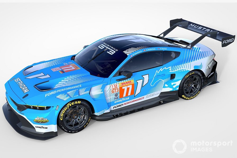 Proton Competition, Ford Mustang GT3, livery 2024