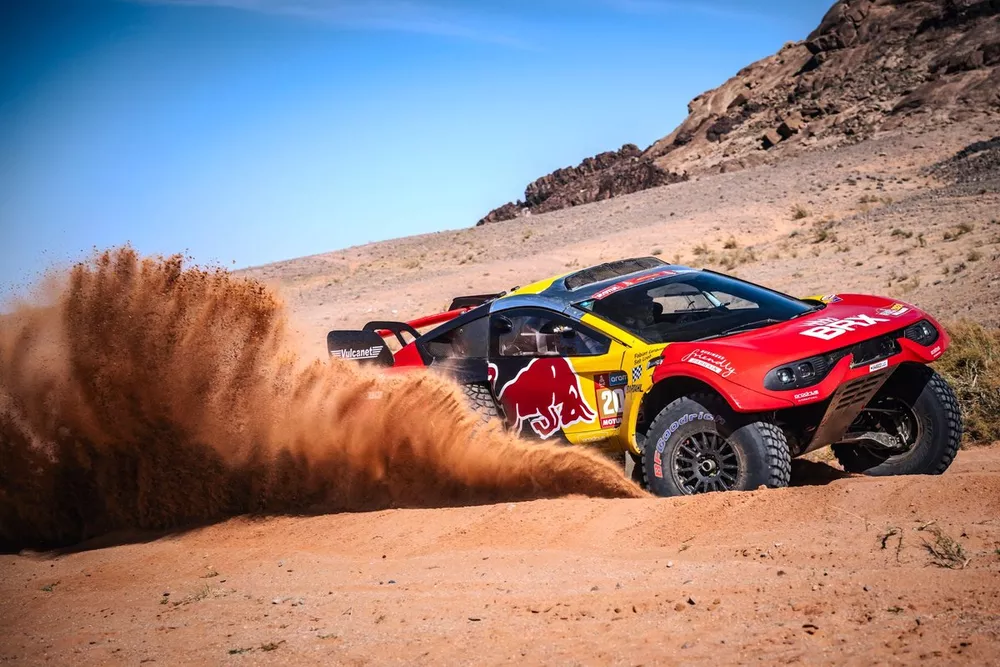 #203 Bahrain Raid Xtreme Prodrive Hunter: Sebastien Loeb, Fabian Lurquin