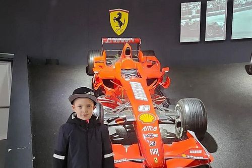 Un ni&ntilde;o en Maranello: &iquest;Robin Raikkonen seguir&aacute; los pasos de su padre?