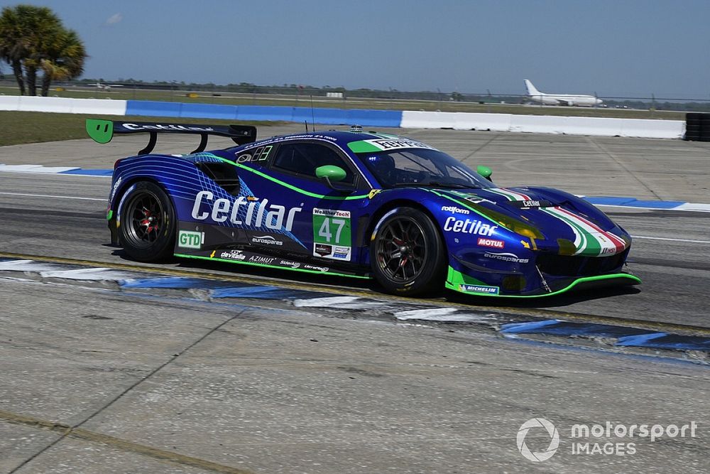 #47 Cetilar Racing Ferrari 488 GT3: Roberto Lacorte, Giorgio Sernagiotto, Antonio Fuoco