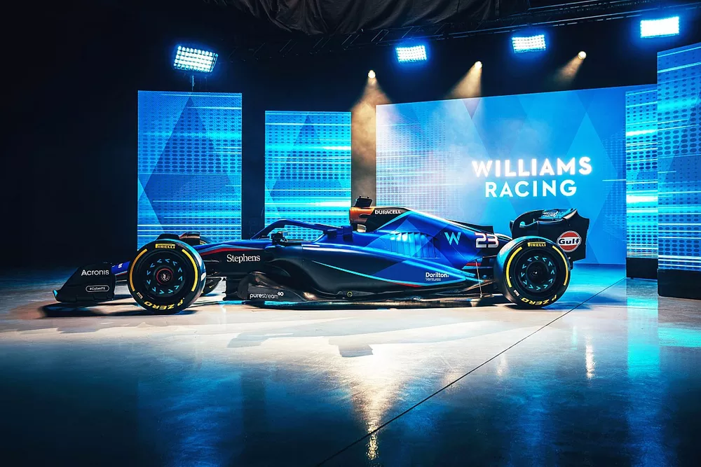 La livr&eacute;e de la Williams FW45