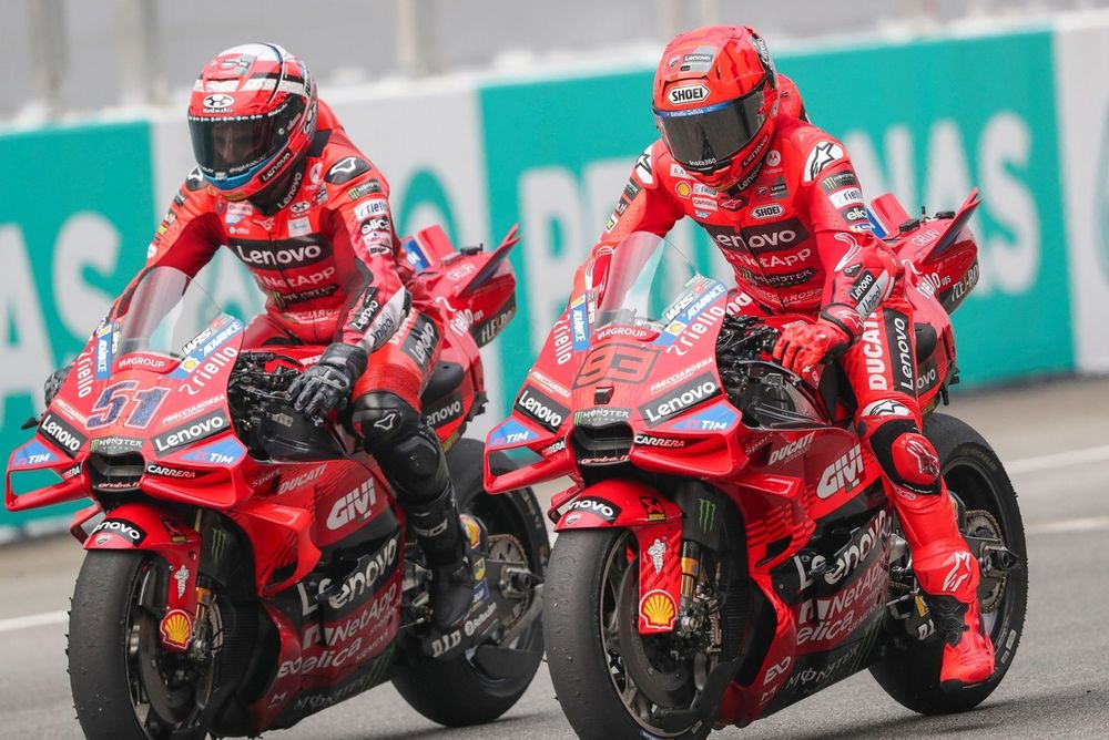 Marc Marquez, Ducati Team, Michele Pirro