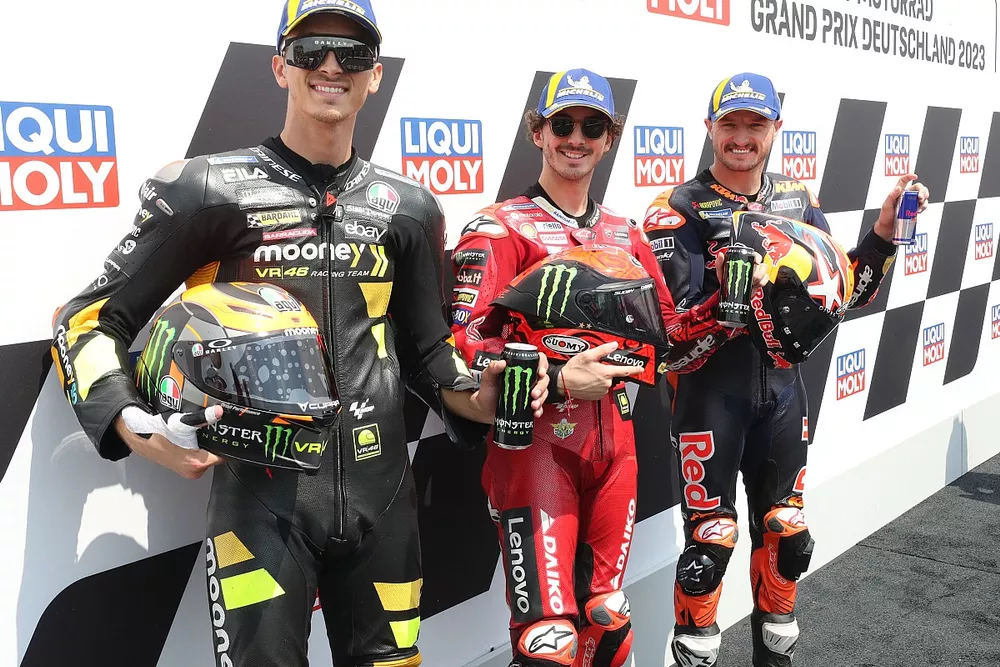 Luca Marini, VR46 Racing Team, Francesco Bagnaia, Ducati Team, Jack Miller, Red Bull KTM Factory Racing
