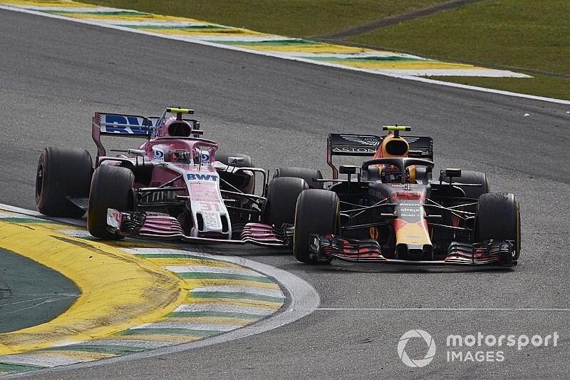 Pérez cree que tanto Ocon como Verstappen tuvieron culpa en su incidente