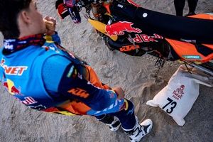 Mazazo para Edgar Canet en el final de la primera Etapa Marat&oacute;n del Dakar