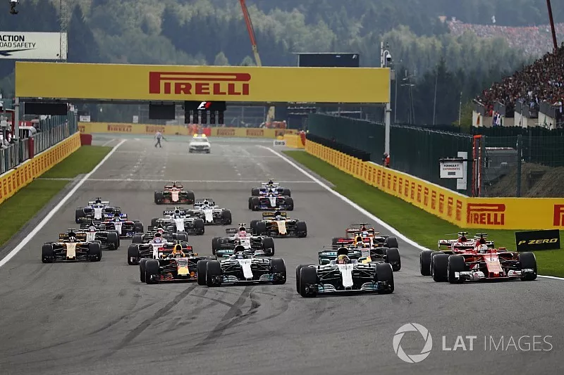 Start zum GP Belgien 2017