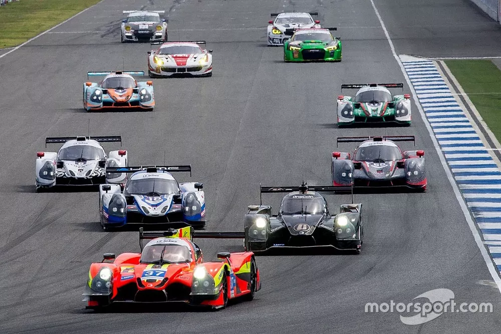 #37 Team BBT Ligier JS P2: Anthony Xu Liu, Davide Rizzo, Pipo Derani leads