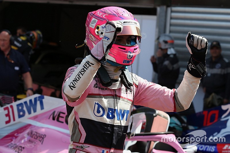 Force India: Ocon superou problemas de freios para ser 6º