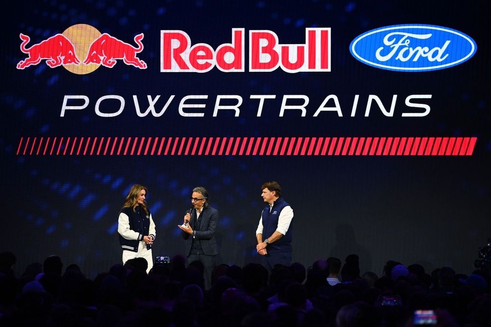 Laurent Mekies, Red Bull Racing teambaas, Jim Farley, Ford CEO 