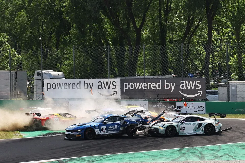 Crash at the start