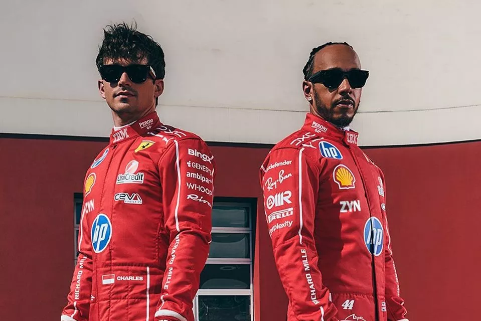 Charles Leclerc, Lewis Hamilton, Ferrari